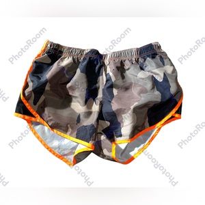 Camo athletic shorts 1X